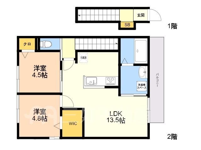 2LDK Apartment in Chuo-ku, Fukuoka - New Build - Thumbnail 2
