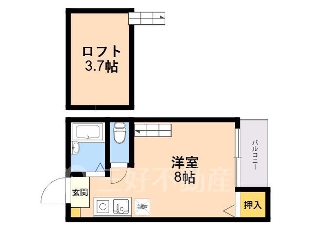 1R Apartment for Rent in Higashi Ward, Fukuoka City - Thumbnail 2