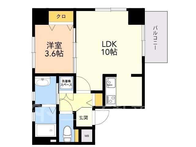 Pet-Friendly 1LDK Apartment for Rent in Hirao, Fukuoka City - Thumbnail 2