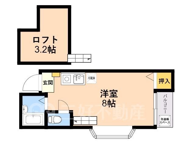 1R Riverside Kaizuka Apartment near Kaizuka Station Fukuoka - Thumbnail 2