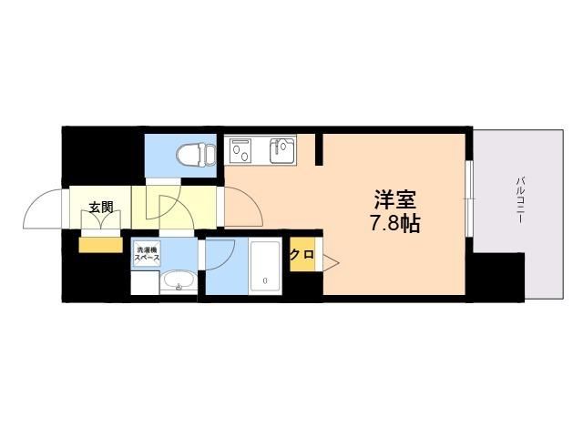 1R Apartment for Rent in Hakata Ward, Fukuoka - Thumbnail 2