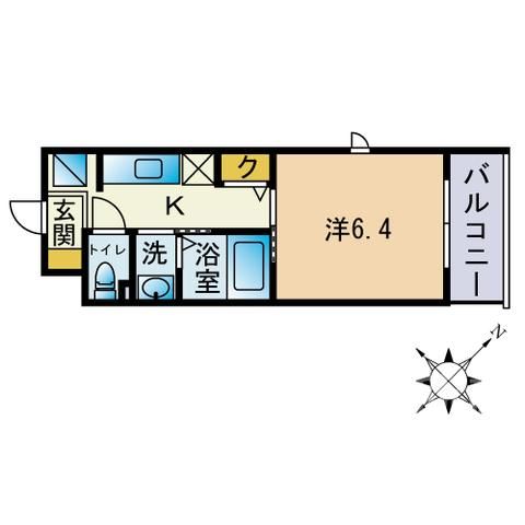New 1K Apartment for Rent near Ohashi Station, Fukuoka - Thumbnail 2