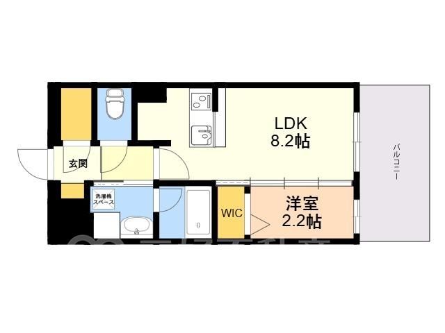 1LDK Apartment for Rent in Hakata-ku, Fukuoka City - Thumbnail 2