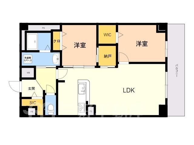 Modern 2SLDK Apartment for Rent in Fukuoka Nishi Ward - Thumbnail 2