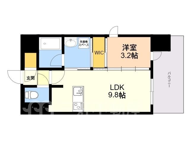 1LDK Pet-Friendly Apartment in Hakata Ward, Fukuoka - Thumbnail 2