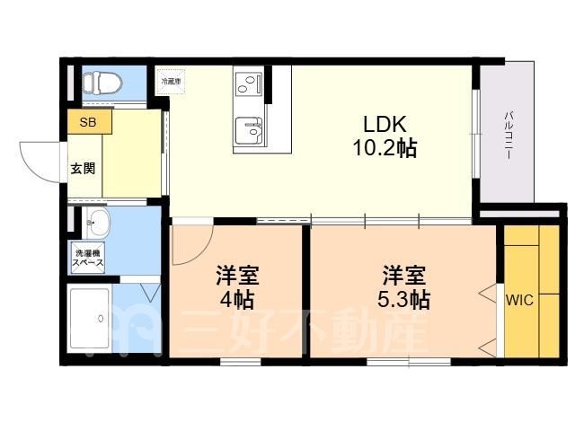Sakura Terrace Hakozaki Miyama 101 - 2LDK Apartment in Higashi Ward, Fukuoka - Thumbnail 2