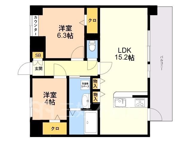 Modern 2LDK Apartment near Hakata Station, Fukuoka - Thumbnail 2