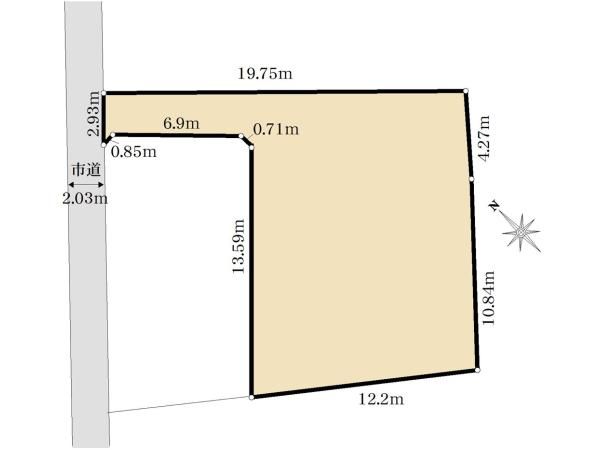 Land for Sale in Ichikawa, Chiba – 207.98m2 Plot - Main Image