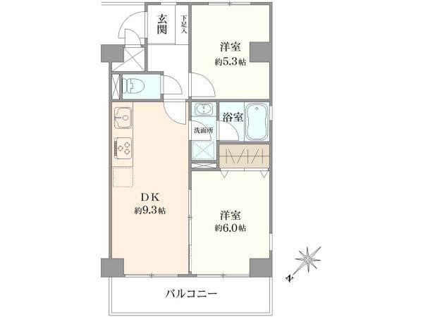 Renovated 2DK Apartment in Itabashi, Tokyo – 47.46m² - Thumbnail 2
