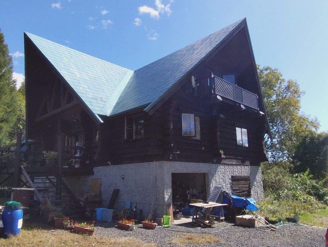 Hand-Cut Log House on 4955 Tsubo Land in Rankoshi, Hokkaido - Thumbnail 3