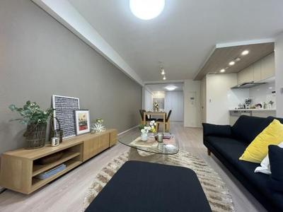 Renovated 2LDK Apartment with Private Garden in Yokohama Nishi Ward — Interior, Nishi, Kanagawa