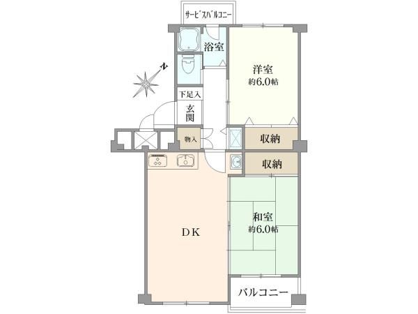 2DK Apartment for Sale in Yodogawa-ku, Osaka - Thumbnail 2