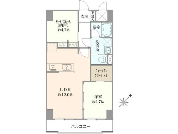 Renovated 1LDK Apartment for Sale in Tsurumi-ku, Yokohama - Thumbnail 4