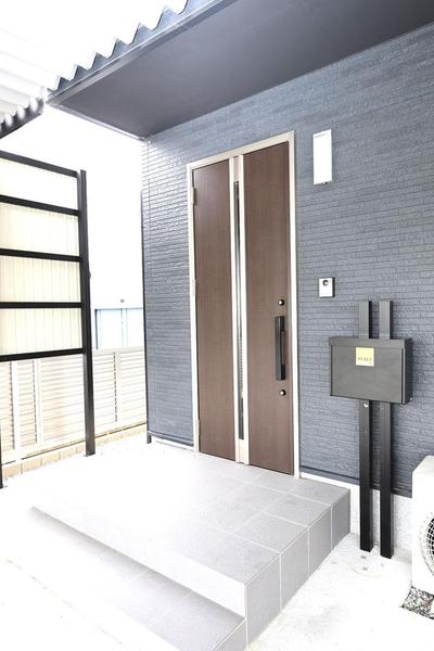 3LDK+S Detached House in Hamamatsu with Solar Panels - 77.83m2 — Front_door, Higashi, Shizuoka