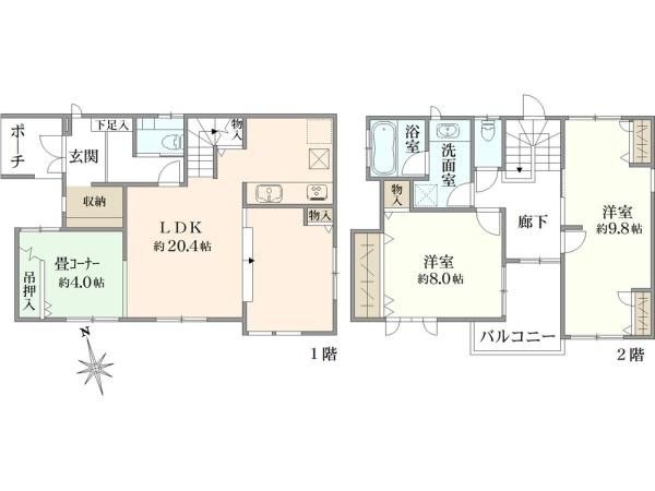 4LDK Wooden House for Sale in Ichikawa, Chiba - Thumbnail 4