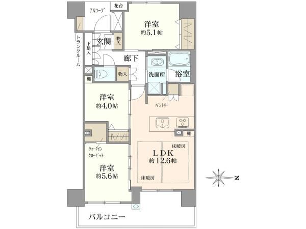 Renovated 3LDK Condo in Kyoto's Gosho-Minami Near Nijo Castle - Thumbnail 3