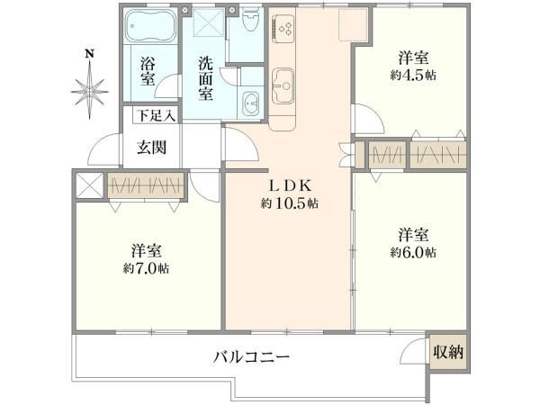 Renovated 3LDK Apartment in Tamapuraza, Yokohama - Thumbnail 4