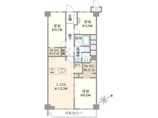 3LDK Renovated Apartment in Fujigaoka, Yokohama - Thumbnail 3