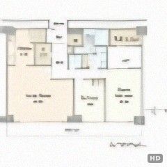 Renovated 3LDK Apartment in W Comfort Towers West, Shinonome, Tokyo - Thumbnail 2