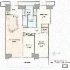 Renovated 3LDK Apartment in W Comfort Towers West, Shinonome, Tokyo - Thumbnail 4