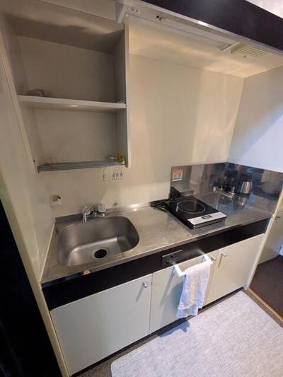 Studio Apartment for Sale in Akita City, 15.63m² — Kitchen, Akita, Akita