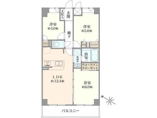 Renovated 3LDK Apartment Near Keisei-Kofudai Station in Ichikawa - Thumbnail 2