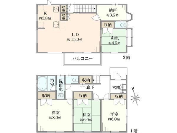 4LDK+S House in Edogawa, Tokyo - 107m2 - Thumbnail 3
