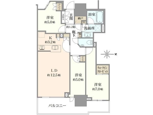 Makuhari Bay Park Rise Gate Tower 3LDK+WIC Apartment for Sale - Thumbnail 4