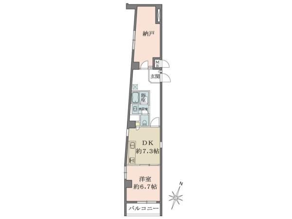 1DK+S Apartment for Sale in Chiyoda, Tokyo – 55.44m² - Thumbnail 4