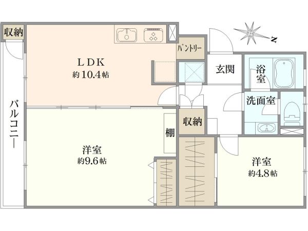 Okubo Mansion 2LDK Apartment for Sale in Shinjuku, Tokyo - Thumbnail 3