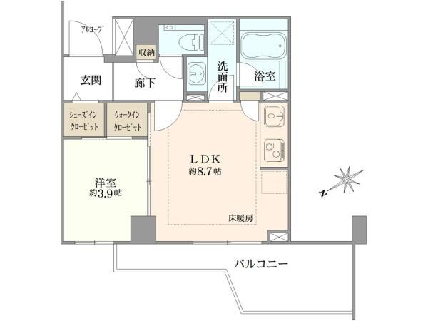 1LDK Apartment for Sale in Ichikawa, Chiba - Thumbnail 2