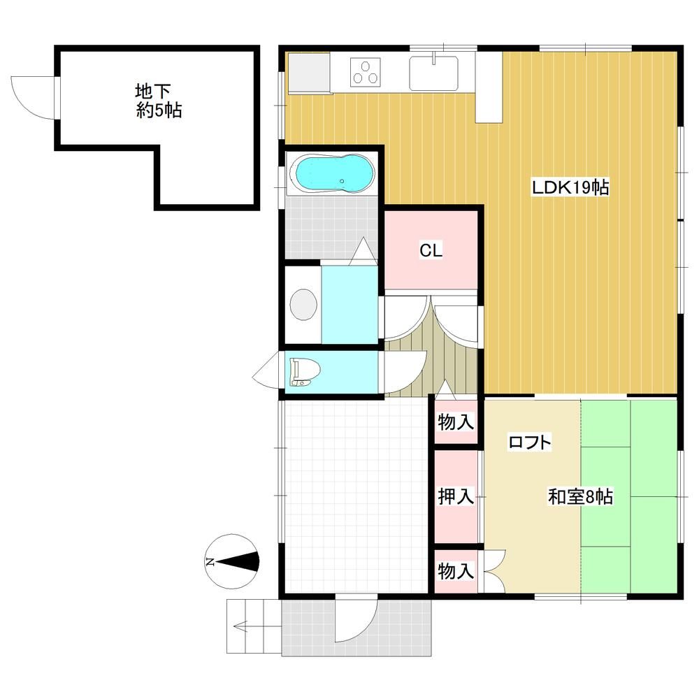 1LDK Vacation Home for Sale in Togatta Onsen, Zao Town - Thumbnail 3