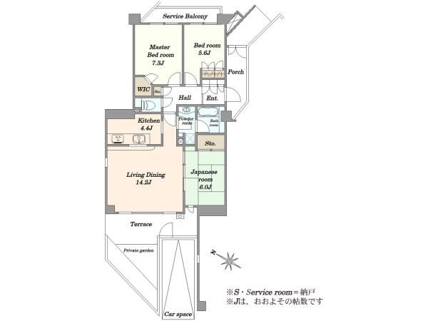 3LDK Apartment for Sale in Masugata, Kawasaki City - Thumbnail 3