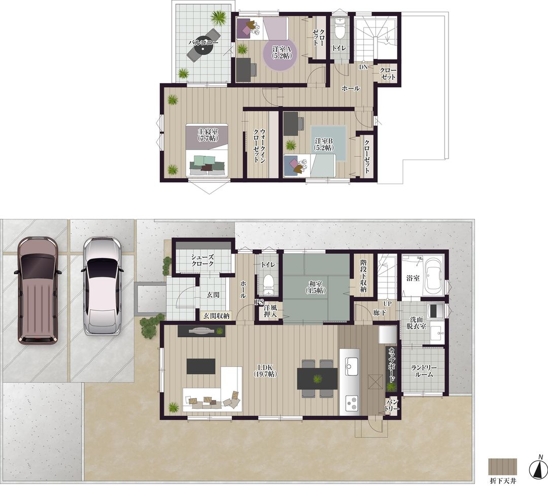 Newly Built 4LDK House for Sale in Omura, Nagasaki - Thumbnail 4
