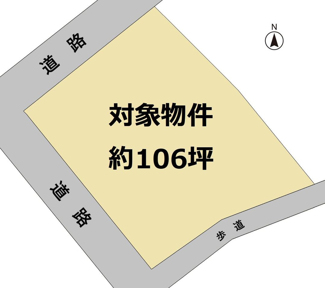 106 Tsubo Corner Land Plot for Custom Home in Nagasaki Suberishi - Thumbnail 3