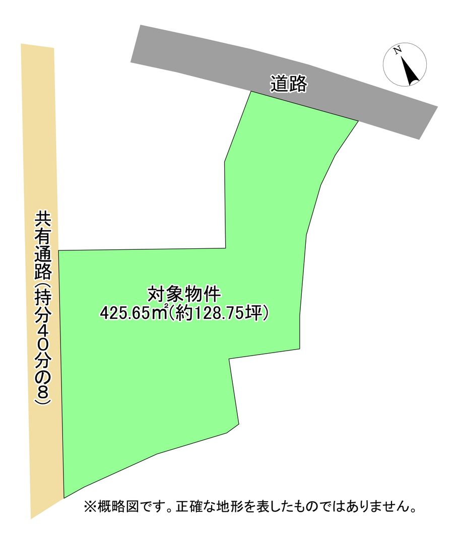 128.75 Tsubo Land for Sale in Sasebo, Nagasaki - Thumbnail 4