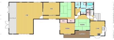 Property details of used detached house in Shimonocho, Shimabara City, Nagasaki Prefecture (00488342) - Takken-kun Net Nagasaki — Image 3, Shimabara, Nagasaki
