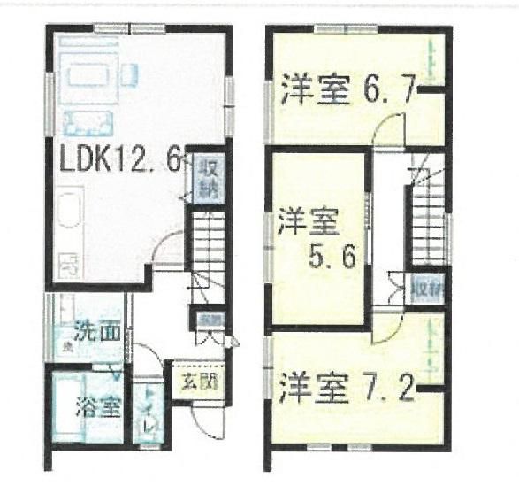 Newly Built 3LDK House for Sale in Isahaya, Nagasaki - Thumbnail 2