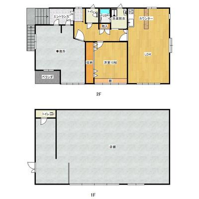 Property details of a house with a store in Ariecho Daien, Minamishimabara City, Nagasaki Prefecture (00416157) - Takken-kun Net Nagasaki — Image 2, Minamishimabara, Nagasaki