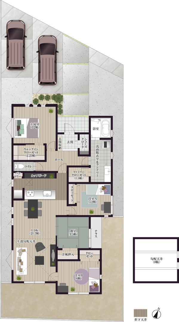 New 4LDK House for Sale in Omura, Nagasaki - 111.78 sqm - Thumbnail 3