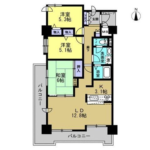 Renovated 3LDK Apartment Near Subway in Central Sapporo - Thumbnail 2