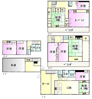 9LDK Two-Family Reinforced Concrete House for Sale in Ise - Thumbnail 2