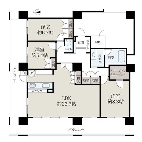 3LDK Apartment with Lake Biwa Views in Otsu, Shiga - Thumbnail 2