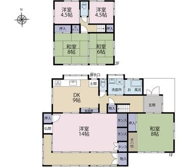 6DK House for Sale in Iwaki City, Fukushima - 125 sqm - Thumbnail 2