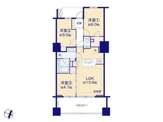 Oedo Tower Residence 3LDK Apartment for Sale in Taito-ku, Tokyo - Thumbnail 2