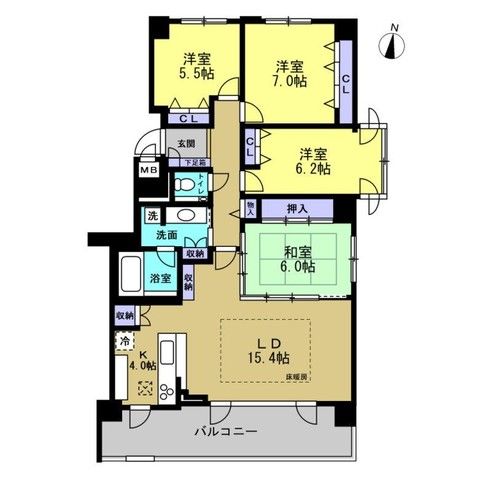 4LDK Apartment for Sale in Chuo-ku, Sapporo, Hokkaido - Thumbnail 2