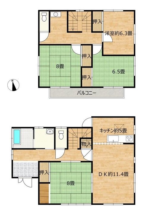 4LDK House for Sale in Tsuchiura, Ibaraki - Thumbnail 2