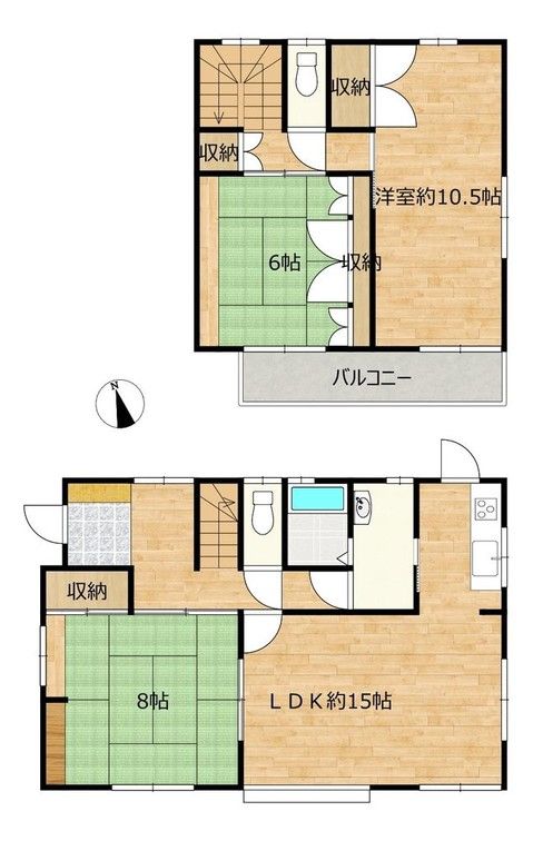 3LDK House for Sale in Shirakawa, Fukushima - 111.3 sqm - Thumbnail 2