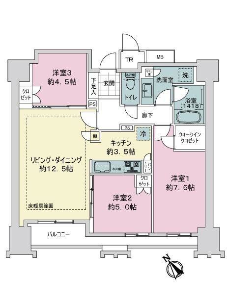 3LDK Apartment Near Kanazawa Station, The Residence Kanazawa - Image 1