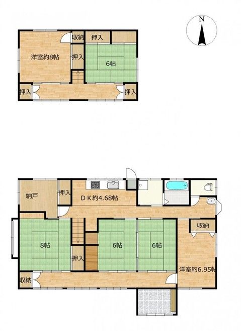 6SLDK Detached House in Koriyama City, Fukushima – 146.46 sqm - Thumbnail 2